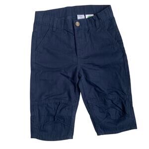 Polarn O. Pyret Long Shorts - Navy Blue - 5-6